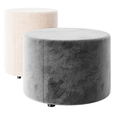 Novamobili LOG Ottoman Collection 3D model image 1 