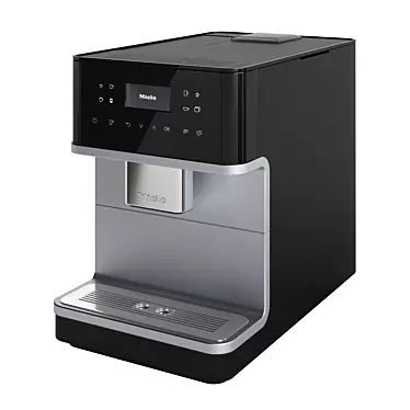 CM6160 Coffee Machine: Compact and Stylish 3D model image 1 