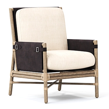 Elegant Bercut Lounge Chair in 2015 3D model image 1 