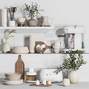 High-Quality Kitchen 3D Models 3D model image 1 
