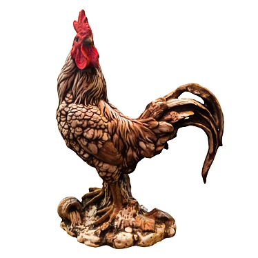 Corona Rooster Sculpture Model 2016 3D model image 1 