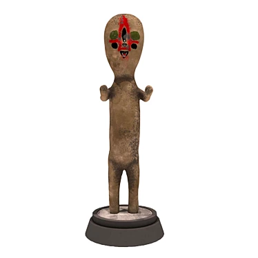 SCP-173 Sculpture Figure Collectible 3D model image 1 