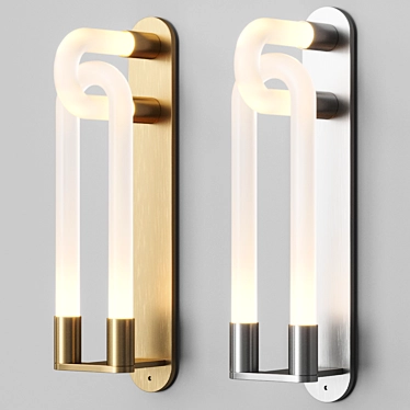 LED Wall Light GALAXY Lampatron 3D model image 1 