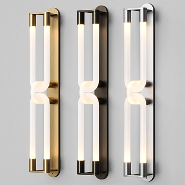 LED Wall Light GALAXY Lampatron 3D model image 1 