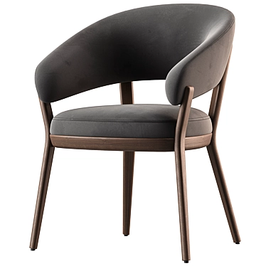 Modern Ray Dining Chair Online 3D model image 1 