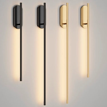 VIRGINIA Lampatron LED Wall Light 3D model image 1 