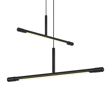 Sculptural Minimalist Lighting Solution 3D model image 1 