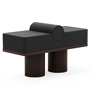 Sleek Kolkhoze Automa Bench 3D model image 1 