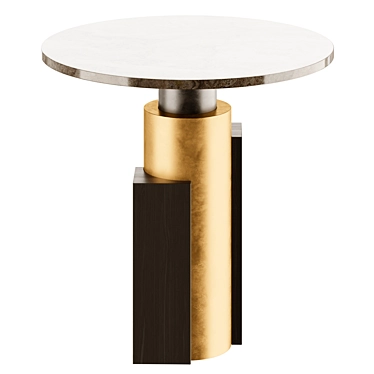 Geometric Modern Coffee Table 3D model image 1 