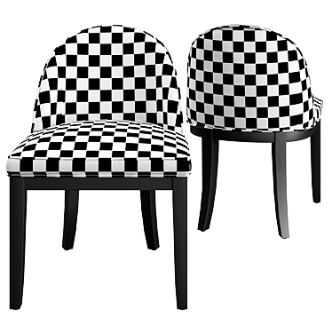 Eichholtz Fallon Dining Chair 3D model image 1 