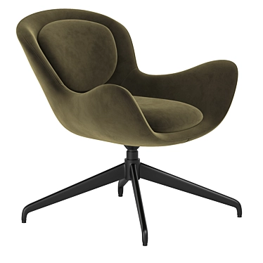 Modern Millimeter Meghan Chair 3D model image 1 