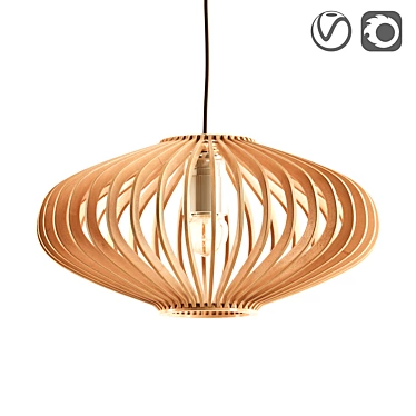 LUMISKY Interior Pendant Light 3D model image 1 