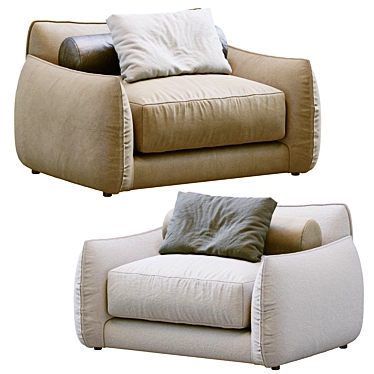 James Contemporary Sofa Model 2013 3D model image 1 