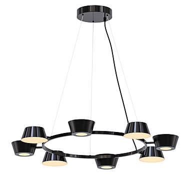 Elegant OLO Pendant Lighting Fixture 3D model image 1 