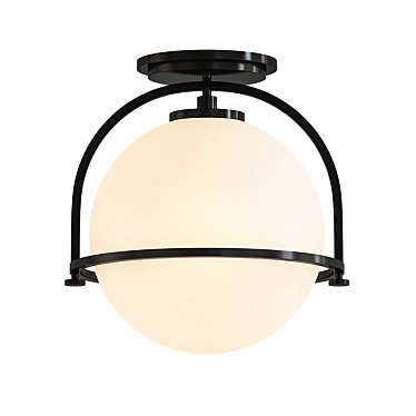Modern Hinkley Lighting Somerset Fixture 3D model image 1 