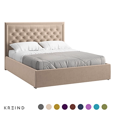 Vary Bed K02Y-B01 Collection 3D model image 1 