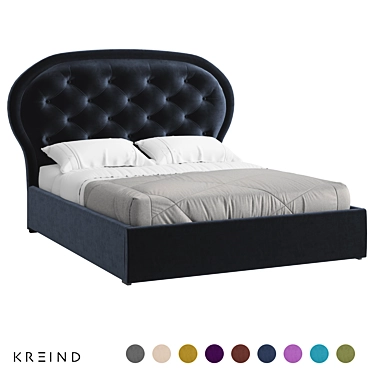Vary Bed K50-B18 Collection 3D model image 1 