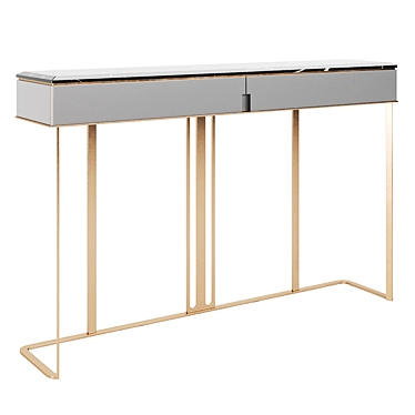 Modern Console Table Store54 3D model image 1 