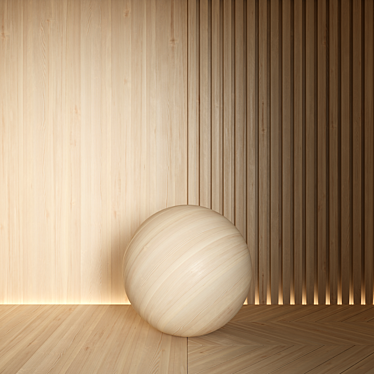 Seamless Wood Texture 6000x6000px 3D model image 1 