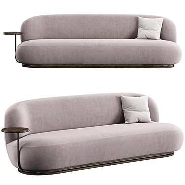 Modern Pierre Sofa K, 260x87x76cm 3D model image 1 