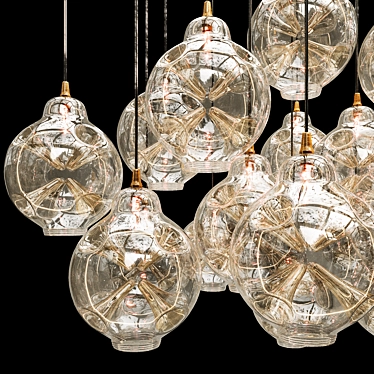 Cloud Hand Blown Glass Pendant Lights