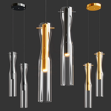 Modern Design Lamp Collection Mani 3D model image 1 