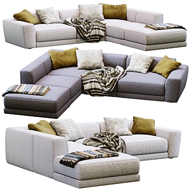 Contemporary Jesse 3D Furniture Model 3D model image 1 