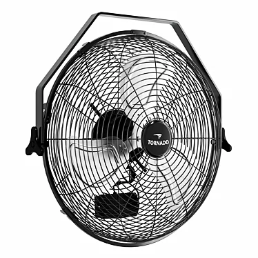  Tornado Wall Mount Fan 3D model image 1 