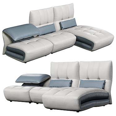 Modern Comfort Modular Sofa MA1885 3D model image 1 