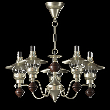 VELANTE 3dsMax Corona Chandelier Model 3D model image 1 