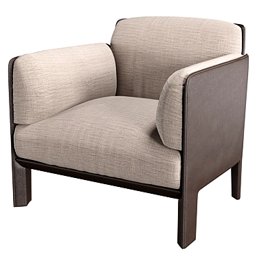 Luxury Piet Boon Armchair: BOB 3D model image 1 