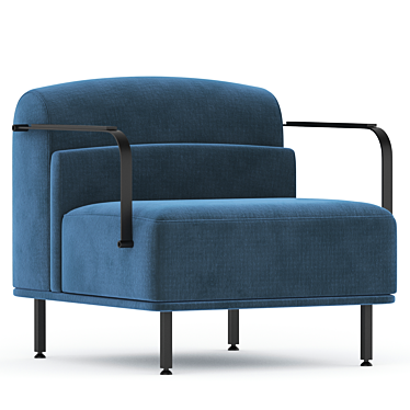 Mobboli Alpe Modern Armchair 2017 3D model image 1 