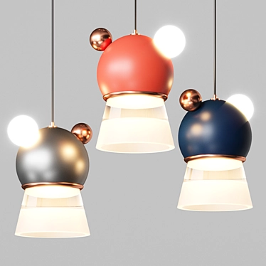 WINNI Lampatron LED Pendant Light 3D model image 1 