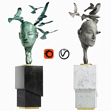 Versatile Human Sculpture Models 3D model image 1 