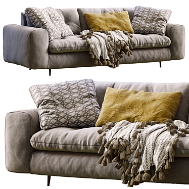 Modern Bonaldo AVARIT Sofa Model 3D model image 1 