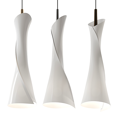 Mantra Zack Pendant Lamp, Spain 3D model image 1 