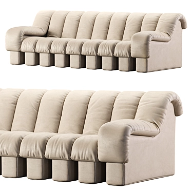 Modular Sofa Ds-600, 2013 Version 3D model image 1 