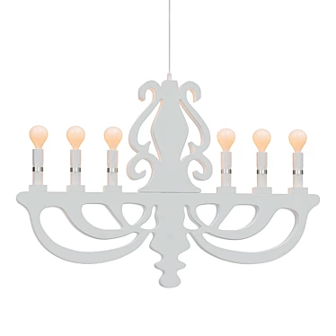 Elegant Italy Pendant Light 3D model image 1 