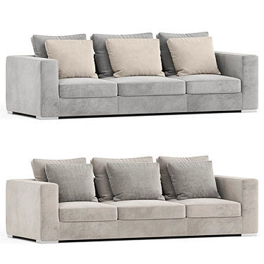 Modern William Sofa 2017 3D model image 1 