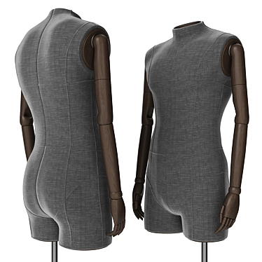 Male Mannequin Display Figure 3D model image 1 