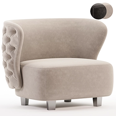 Elegant Heritage Armchair Collection.readdir 3D model image 1 