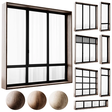 Modern Windows: 3D Model 3D model image 1 