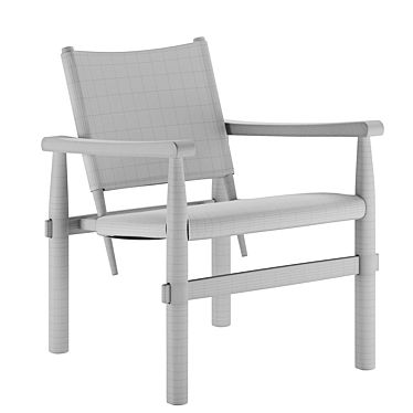 Cassina Doron Hotel Chair: Stylish & Modern 3D model image 1 