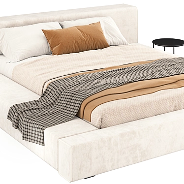 Transformable Divani Wall Bed 3D model image 1 