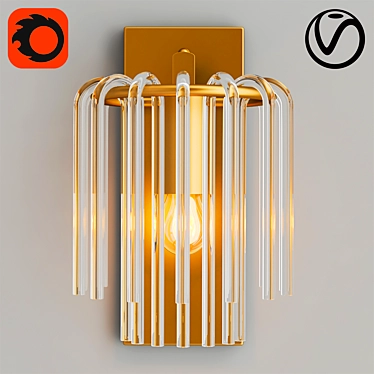 Modern Design MEISE WALL Lamp 3D model image 1 