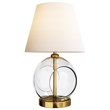 Sleek ALIA 2013 Desk Lamp 3D model image 1 