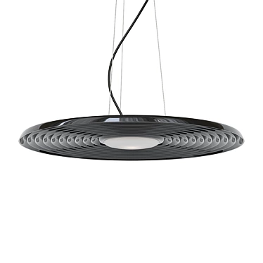 Elegant Modern Light Fixture 3D model image 1 