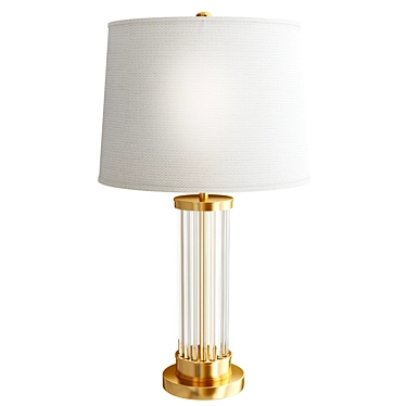 Cloyd MARCELL T1 Brass Table Lamp 3D model image 1 