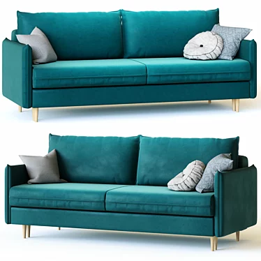 Slipson Sofa by Divan.ru 3D model image 1 