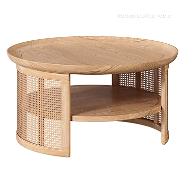 Homary Rattan coffee table